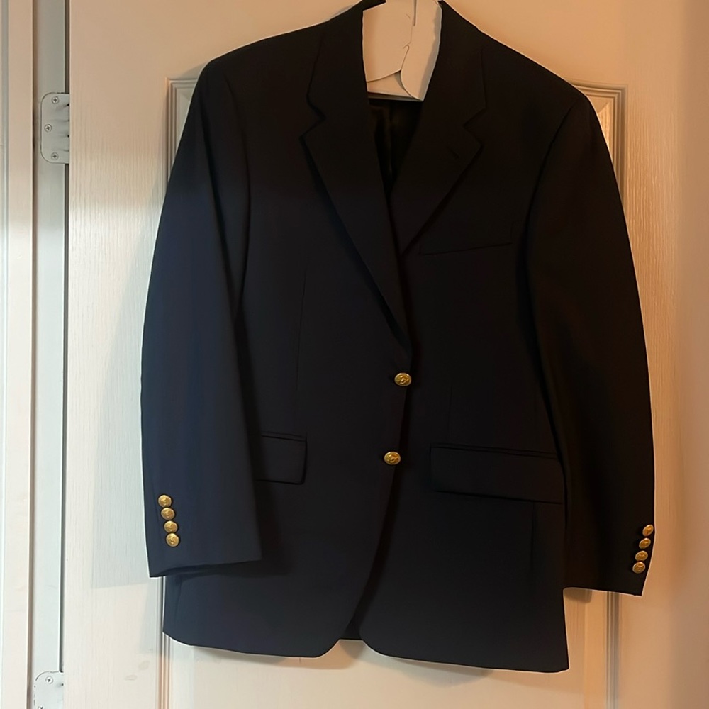 Navy men’s blazer